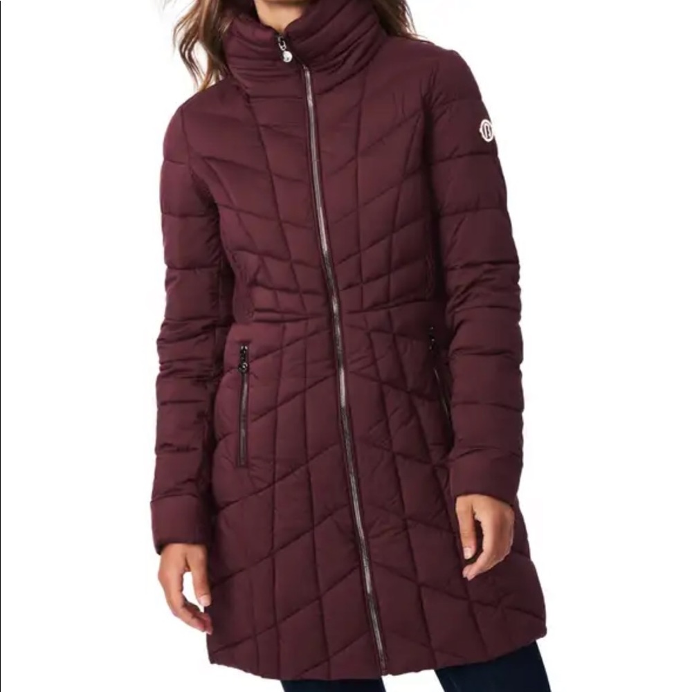 Bernardo water Resistant Packable EcoPlume™ Puffer Coat XS